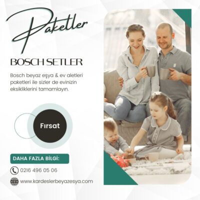 Bosch Beyaz Eşya Düğün Paketi  