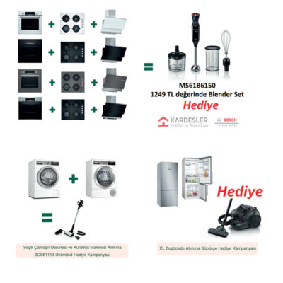 Bosch Beyaz Eşya Düğün Paketi  